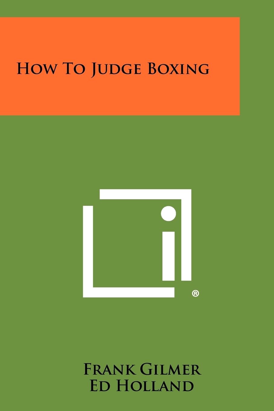 How to Judge Boxing,Used