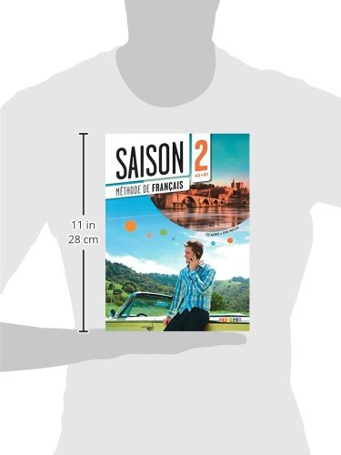 Saison 2  Niv. A2+  Livre + DVDrom,New