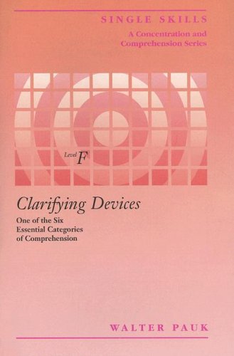 Single Skill: Clarifying Devices: Reading Level 6/F,Used