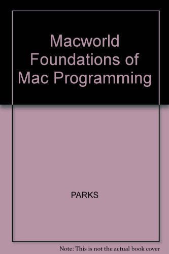 Foundations of Mac Programming,Used