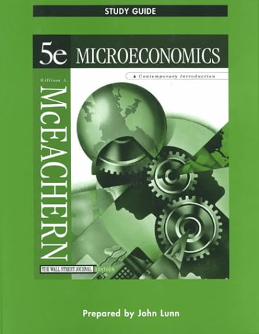 Study Guide for Microeconomics: A Contemporary Introduction,Used