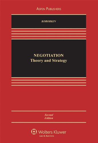 Negotiation: Theory and Strategy, Second Edition,Used