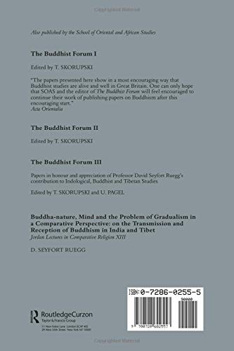 The Buddhist Forum, Vol. IV,Used