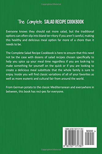 The Complete Salad Recipe Cookbook (salad book salad cook book),Used