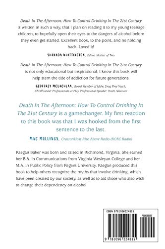 Death In The Afternoon: How To Control Drinking In The 21st Century,Used