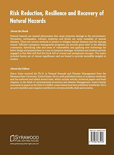 Risk Reduction, Resilience and Recovery of Natural Hazards,Used