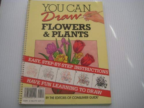 You Can Draw Flowers & Plants,Used