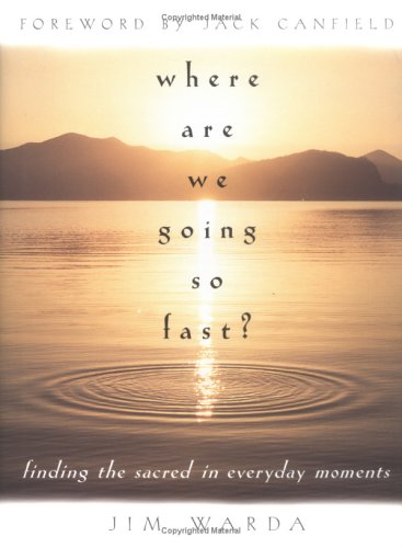 Where Are We Going So Fast?: Finding the Sacred in Everyday Moments,Used