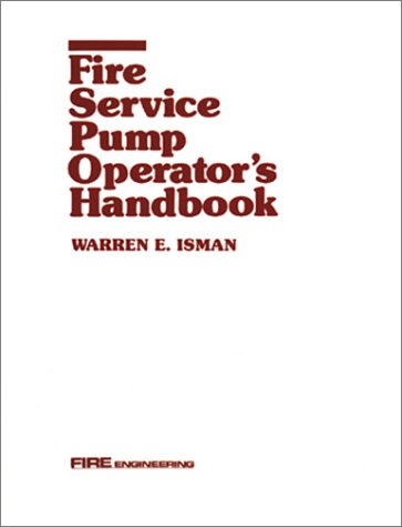 Fire Service Pump Operator's Handbook,Used