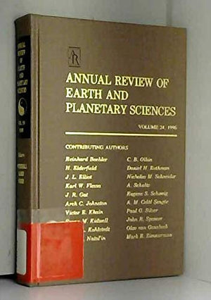 Annual Review of Earth and Planetary Sciences: 1996 (24) (Annual Review of Earth & Planetary Sciences),Used