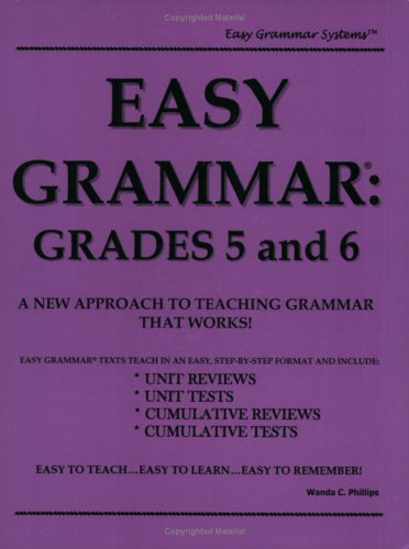 Easy Grammar: Grades 5 & 6,New