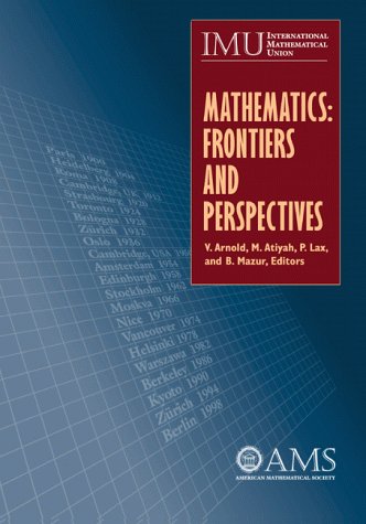 Mathematics: Frontiers and Perspectives,Used