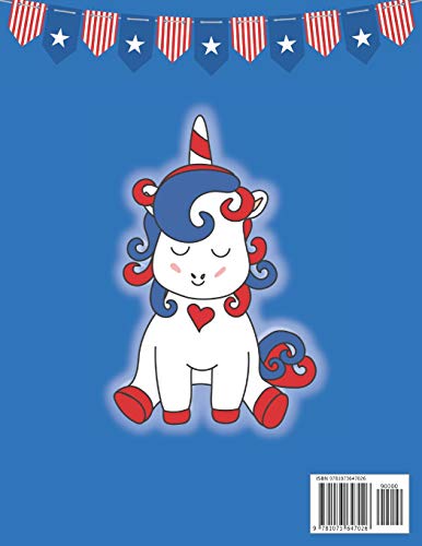 Happy Birthday America: A 4th of July Coloring Book for Girls (Patriotic Coloring Books for Kids),Used