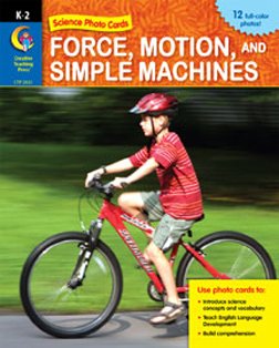 Force, Motion And Simple Machines Photo Cards,New