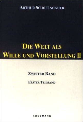 Die Welt als Wille und Vorstellung 2/1,Used