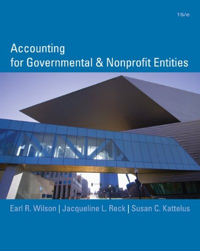 Accounting for Governmental and Nonprofit Entities with City of Smithville/Bingham premium content card,Used