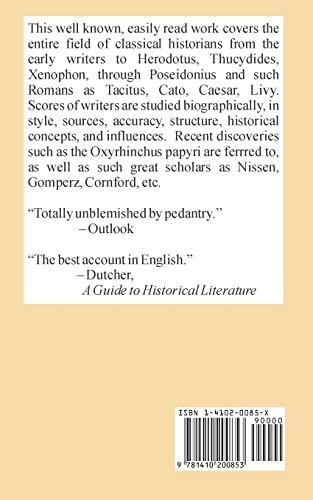 The Ancient Greek Historians,Used