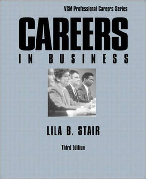 Careers in Business (Vgm Professional Careers Series),New