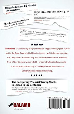 The Memo: Twenty Years Inside The Deep State Fighting For America First,New