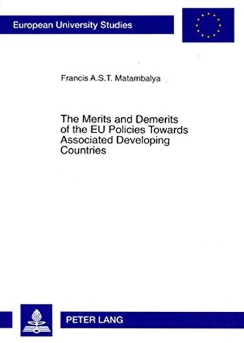 The Merits And Demerits Of The Eu Policies Towards Associated Developing Countries: An Empirical Analysis Of Eusadc Trade And O,Used