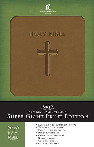 Super Giant Print Biblenkjv,New