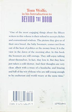 Beyond The Boom: New Voices On American Life, Culture, And Politics-used