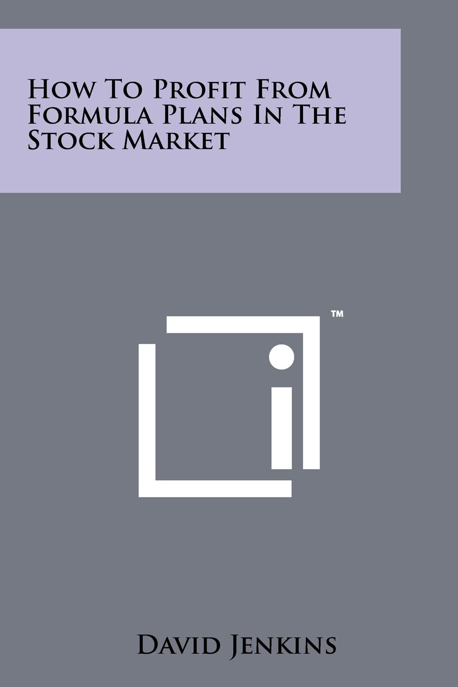 How To Profit From Formula Plans In The Stock Market,New