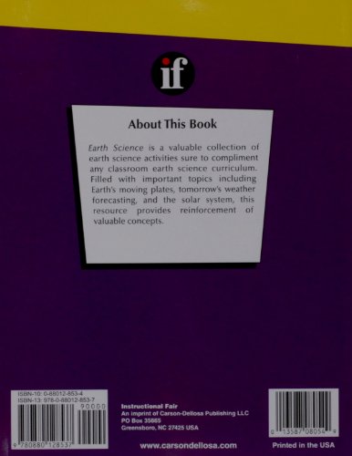 Earth Science: Reproducible Activities, Grades 58 (The 100+ Series),Used