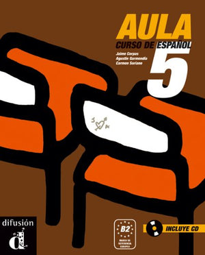 Aula 5 Libro del alumno + CD (Spanish Edition),Used