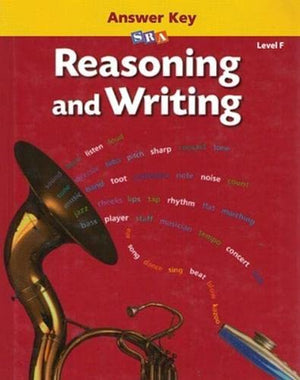 Reasoning and Writing Level F, Additional Answer Key (REASONING AND WRITING SERIES),Used