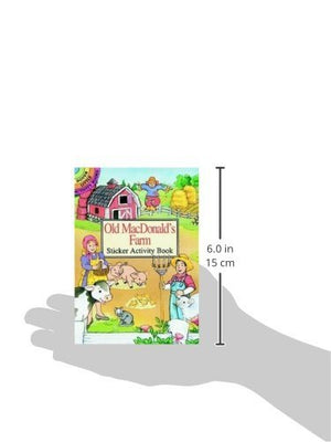 Old MacDonald's Farm Sticker Activity Book (Dover Little Activity Books: Animals),Used