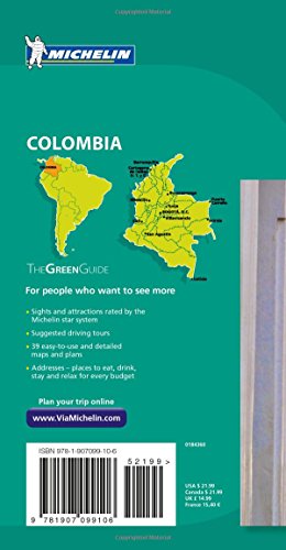 Michelin Green Guide Colombia (Green Guide/Michelin),Used