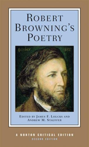 Robert Browning's Poetry (Norton Critical Editions),Used