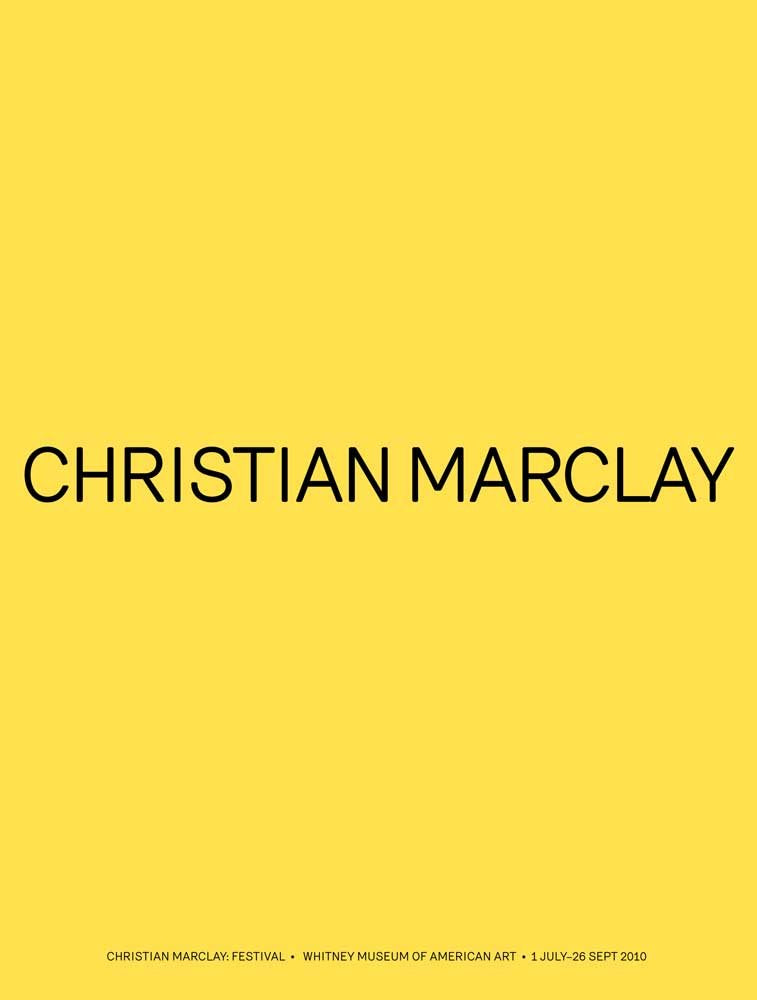 Christian Marclay: Festival,Used
