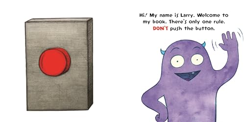 Don't Push the Button!: A Funny Interactive Book For Kids,Used
