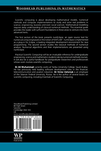 Practical Scientific Computing (Woodhead Publishing in Mathematics),Used
