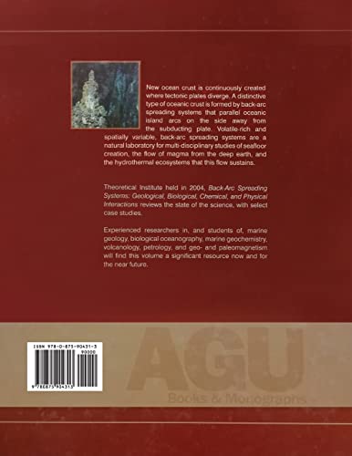 BackArc Spreading Systems: Geological, Biological, Chemical, and Physical Interactions,Used