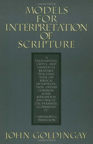 Models for Interpretation of Scripture,Used