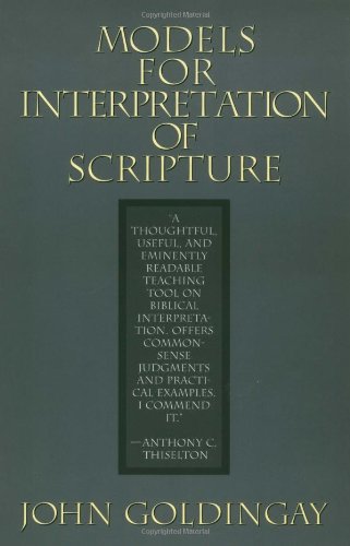 Models for Interpretation of Scripture,Used
