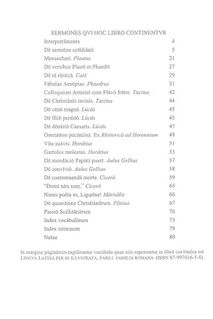 Sermones Romani: Ad usum discipulorum (Lingua Latina) (Latin Edition),Used