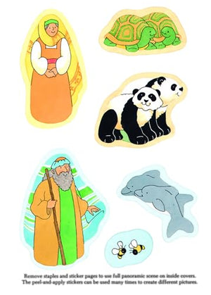 Make Your Own Noah's Ark With 23 Stickers (Dover Little Activity Books: Animals),Used