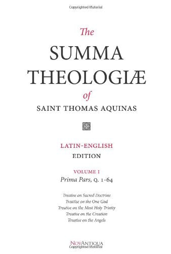 The Summa Theologiae Of St. Thomas Aquinas: LatinEnglish Edition, Prima Pars, Q. 164,New