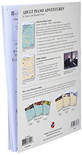 Adult Piano Adventures Popular Book 1  Piano Sheet Music  Timeless Hits & Favorites For Beginners  Includes Let It Be, My Heart
