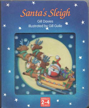 Santa'S Sleigh (Christmas Acetate Window Board Books),Used