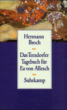 Das Teesdorfer Tagebuch Fur Ea Von Allesch (German Edition),Used