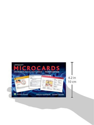 Lippincott Microcards: Microbiology Flash Cards,New