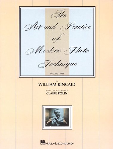 The Art And Practice Of Modern Flute Technique: 3-new,New