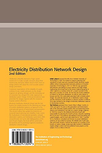 Electricity Distribution Network Design (Energy Engineering),Used