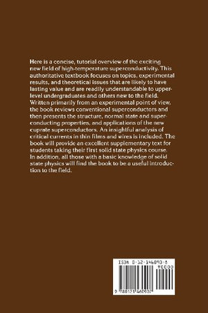 HighTemperature Superconductivity: An Introduction,Used