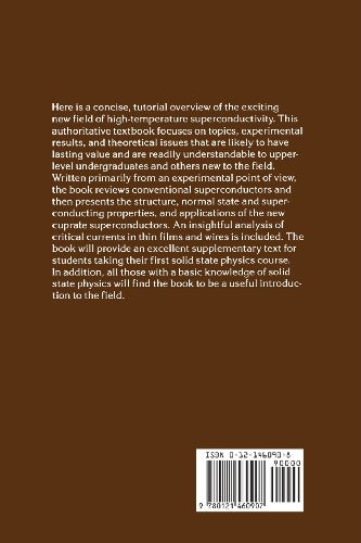HighTemperature Superconductivity: An Introduction,Used